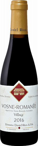 Вино Vosne-Romanee AOC Village Domaine Daniel Rion & Fils, 0.375 л