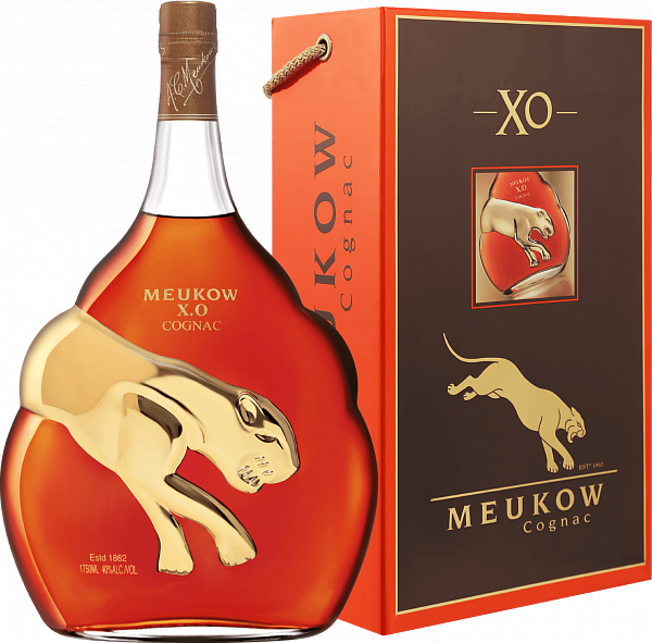 Meukow Cognac XO (gift box), 1.75 л