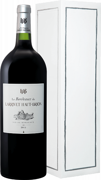 Le Bordeaux de Larrivet Haut-Brion Bordeaux AOC (gift box), 1.5 л