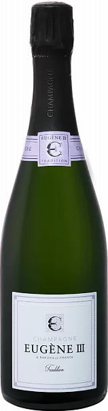 Eugene III Tradition Brut Champagne АOC Coopérative Vinicole de la Région de Baroville, 0.75 л