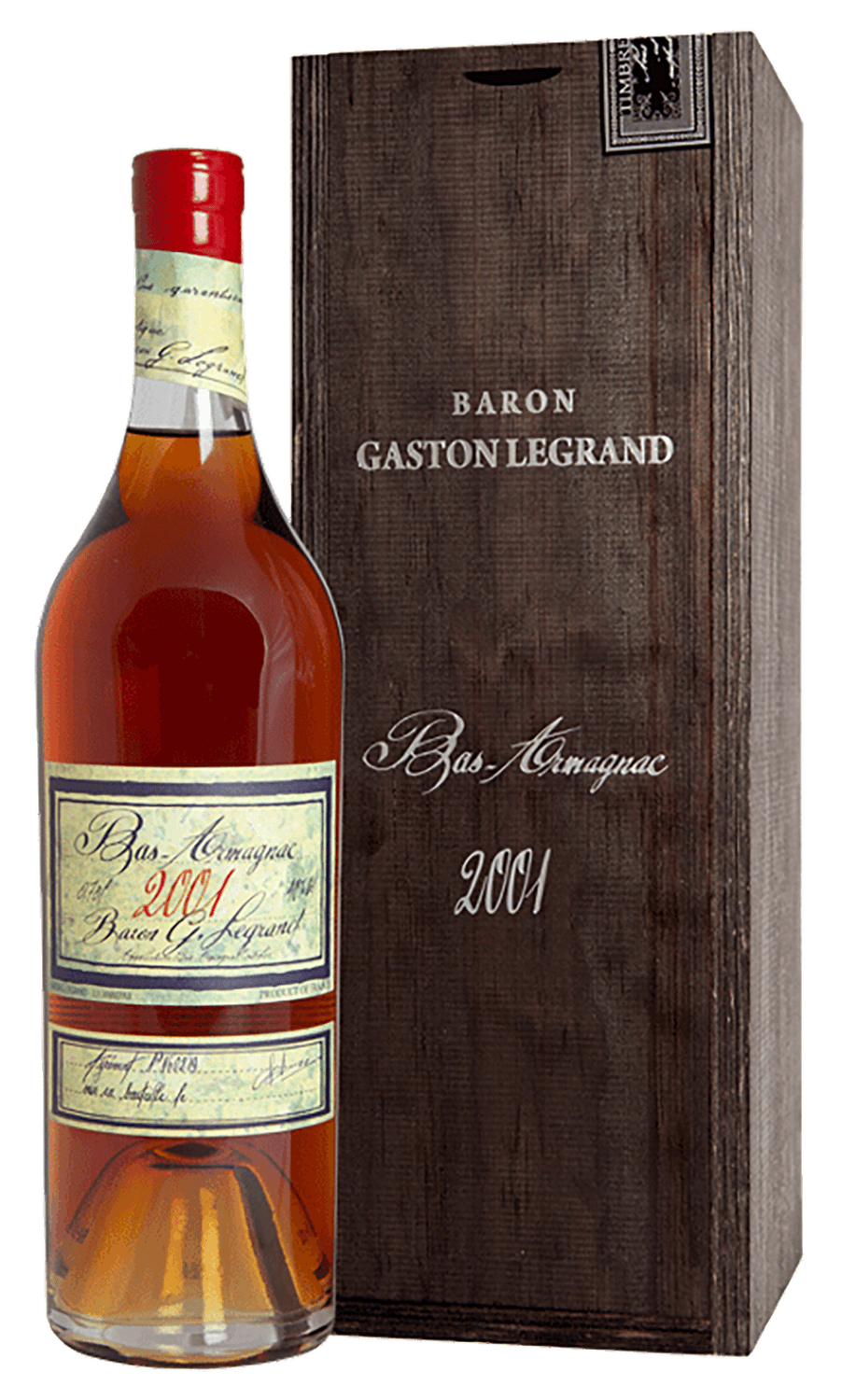 Baron Gaston Legrand 2001 Bas Armagnac (gift box)