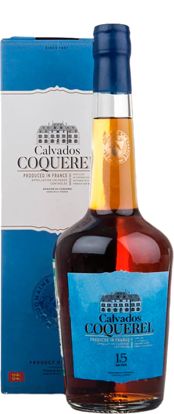 Кокрель 15 лет Кальвадос AOC в подарочной упаковке 0.7&nbsp;л