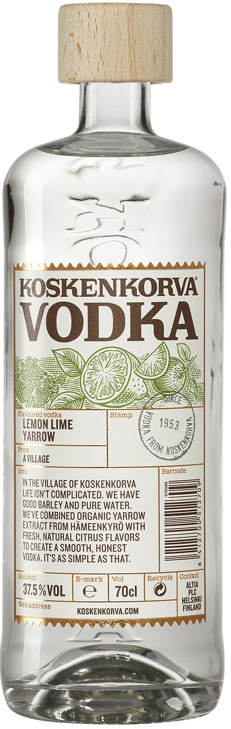 Koskenkorva Lemon Lime Yarrow