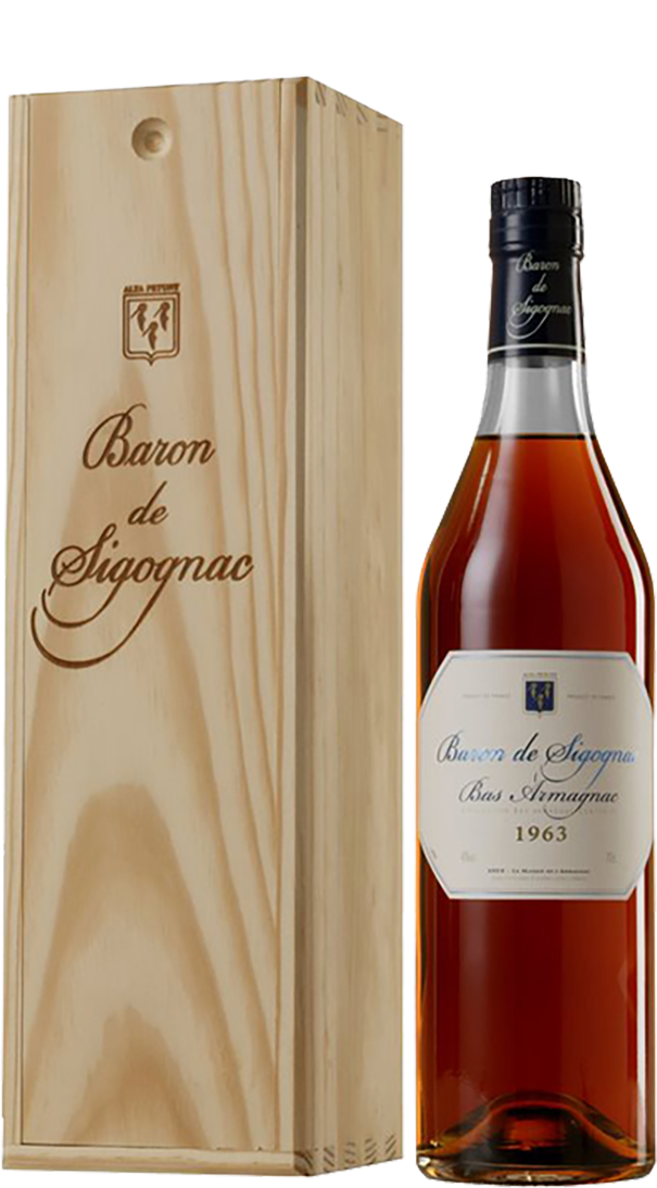 Baron de Sigognac 1963 Armagnac AOC (gift box)