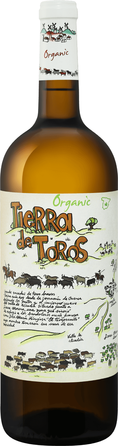 Tierra De Toros Organic Airen Castilla IGP Explotaciones Hermanos Delgado idolo organic airen bodegas yuntero
