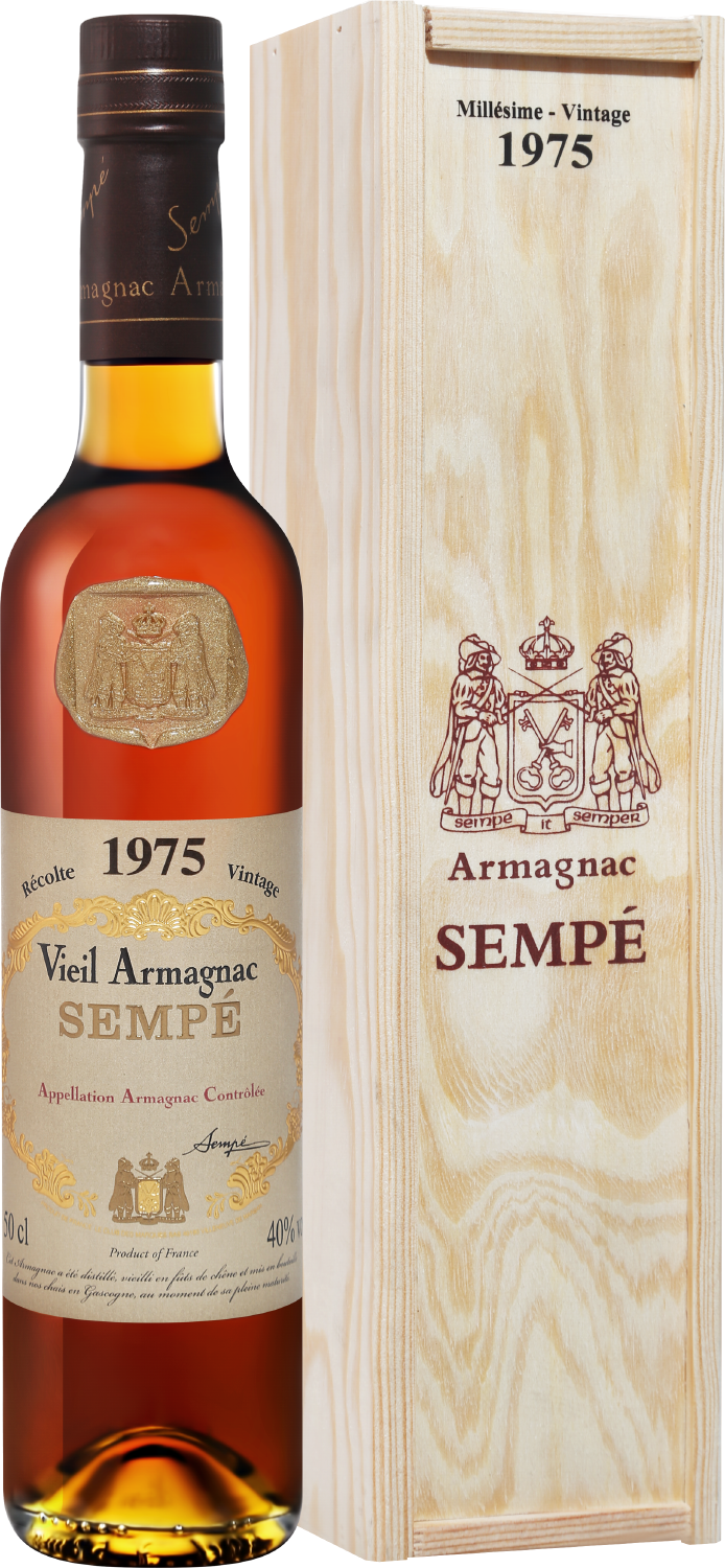 Sempe Vieil Vintage 1975 Armagnac AOC (gift box) 32250