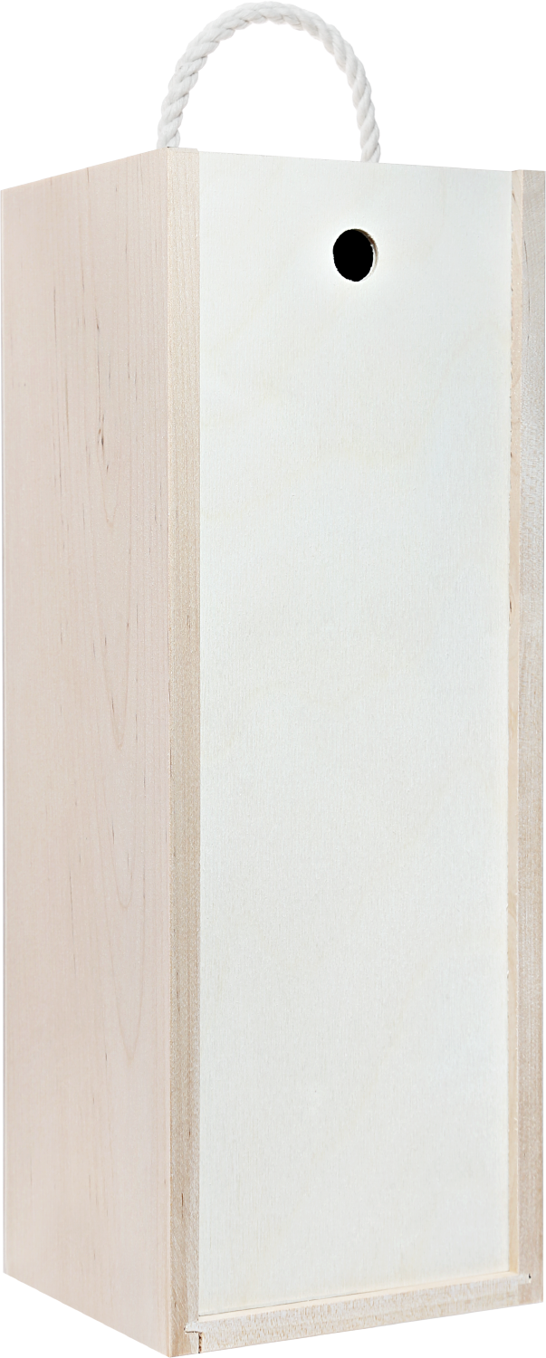 Подарочная упаковка из березы под 1 бутылку