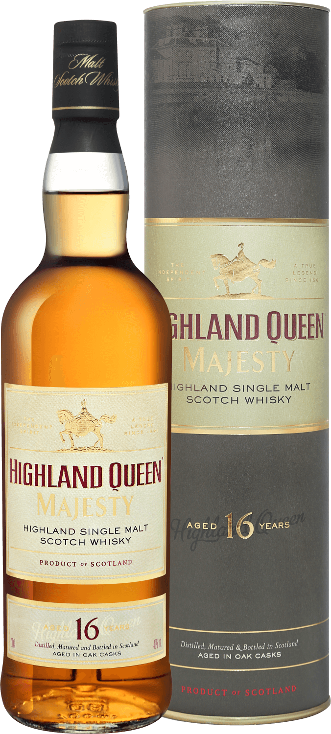 Highland Queen Majesty Single Malt Scotch Whisky 16 y.o. (gift box)