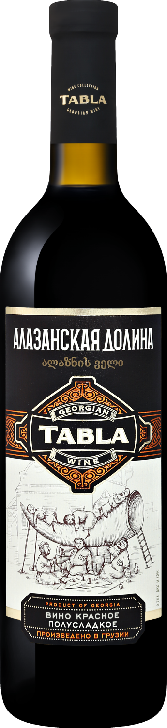 Табла Алазанская Долина 2020 0.75&nbsp;л