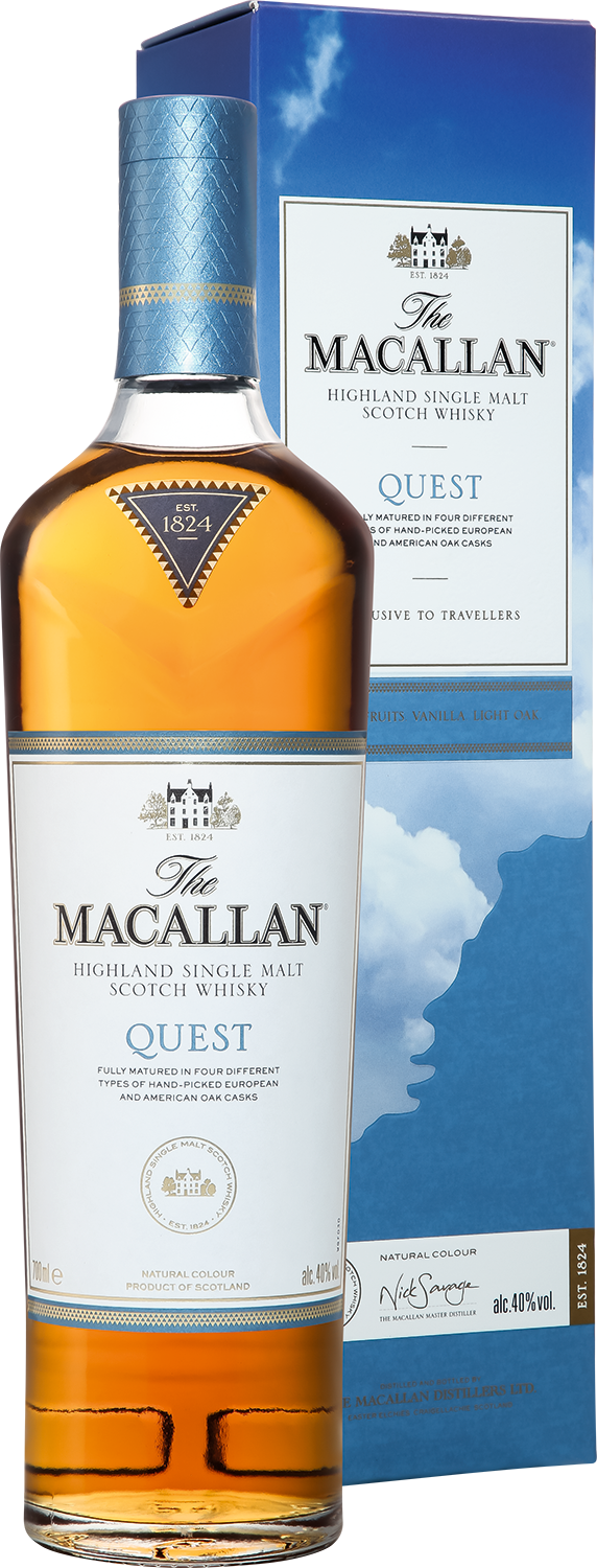 Macallan Quest Highland Single Malt Scotch Whisky (gift box)