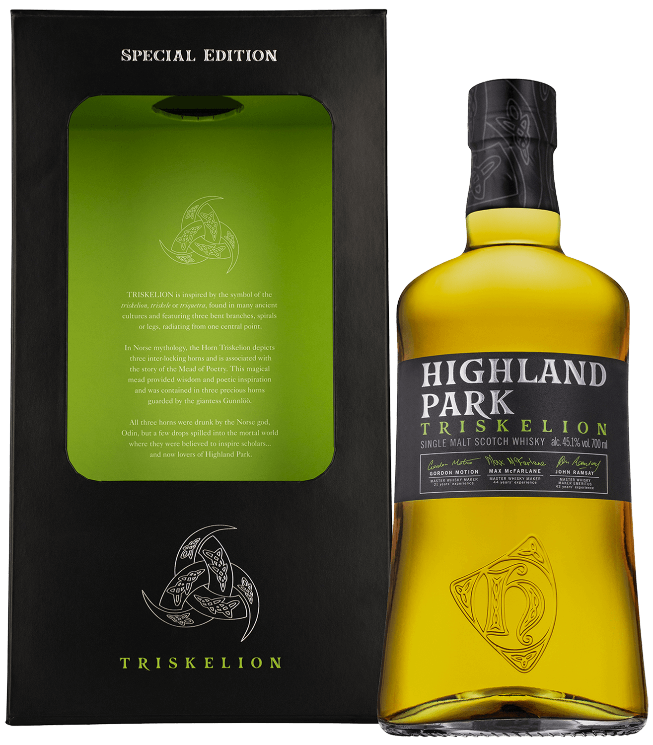 Виски Highland Park Triskelion Single Malt Scotch Whisky (gift box) 0.7 л  (Хайланд Парк Трискелион солодовый шотландский виски в подарочной  упаковке), купить в магазине в Москве - цена, отзывы