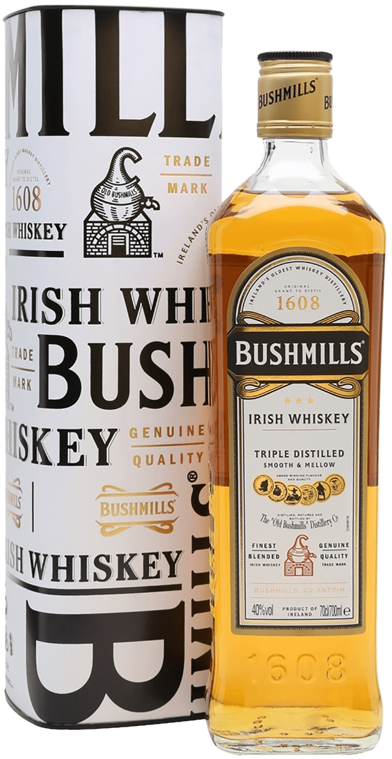 Bushmills Original Blended Irish Whiskey (gift box) pogues single malt irish whiskey gift box