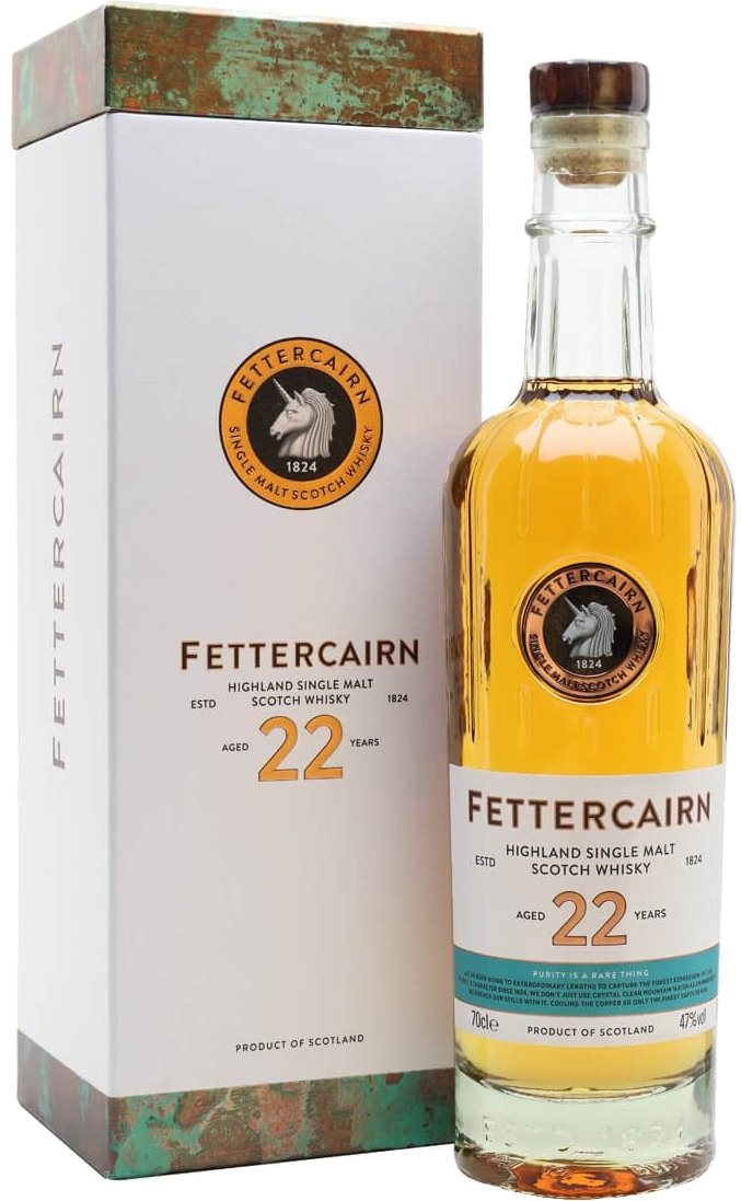 Fettercairn Single Malt Scotch Whisky 22 Years Old (gift box)