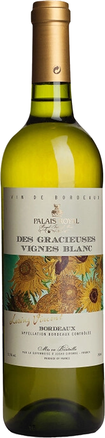 Des Gracieuses Vignes Loving Vincent Blanc Bordeaux AOC La Guyennoise