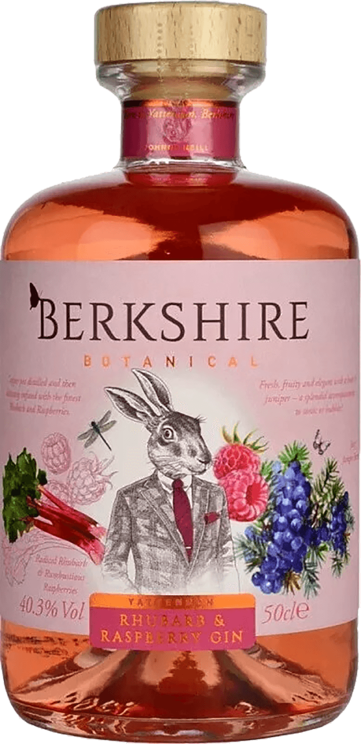 Джин Berkshire Rhubarb & Raspberry 0.5 л (Беркшир Ревень и Малина), купить  в магазине в Санкт-Петербурге - цена, отзывы