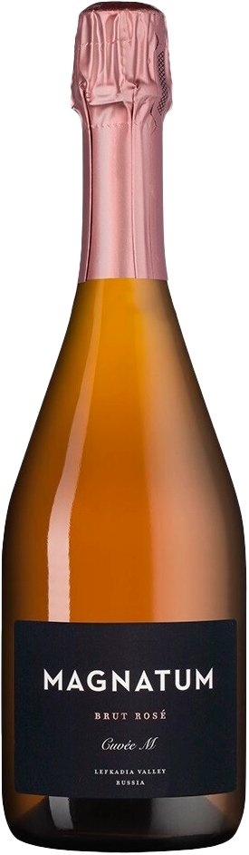 Magnatum Extra Brut Rose Kuban'. Krymsk Lefkadia Valley