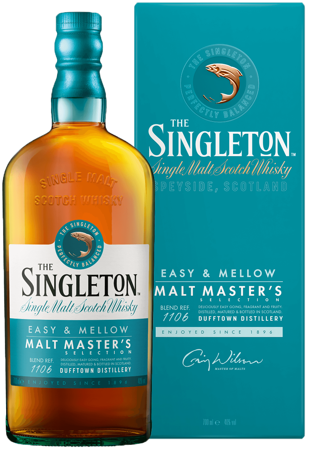 Dufftown Singleton Malt Master's Selection single malt scotch whisky (gift box) dufftown singleton single malt scotch whisky 12 y o gift box with a glass