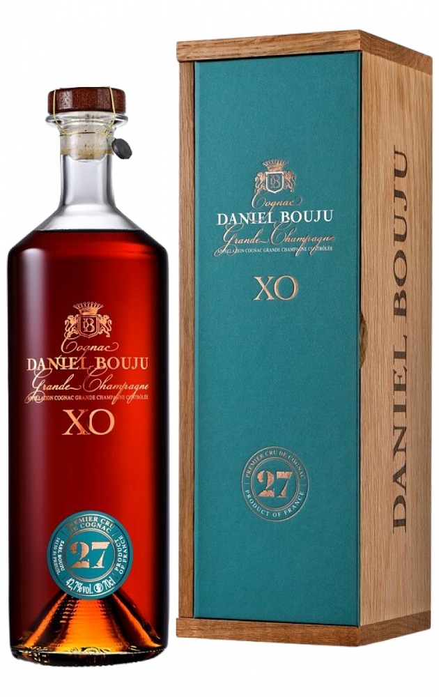 Даниэль Бужу ХО №27 Коньяк Гранд Шампань в подарочной упаковке 0.7&nbsp;л