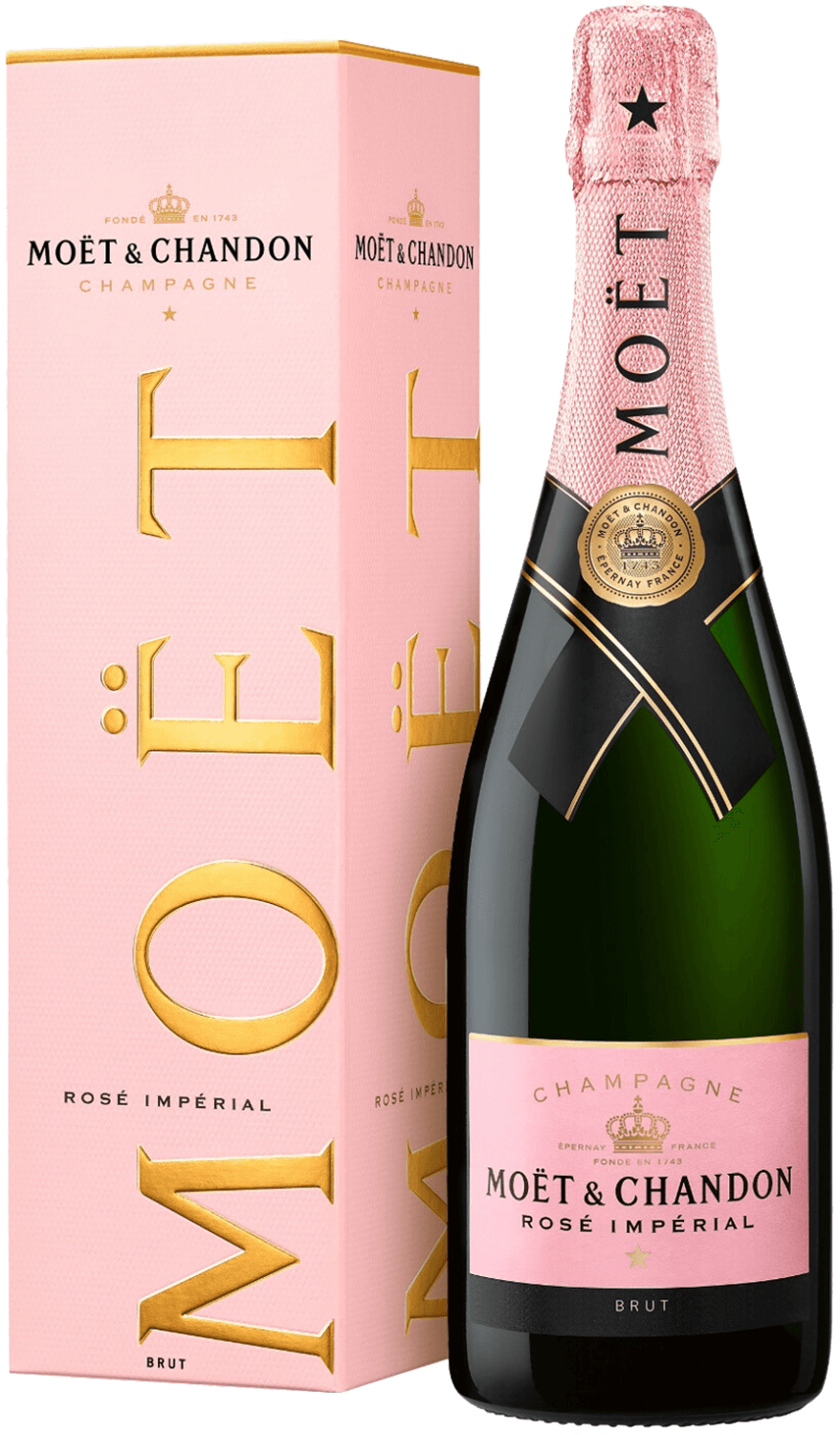 Moet and Chandon Imperial Brut Rose Champagne AOC (gift box) moet and chandon ice imperial champagne aoc