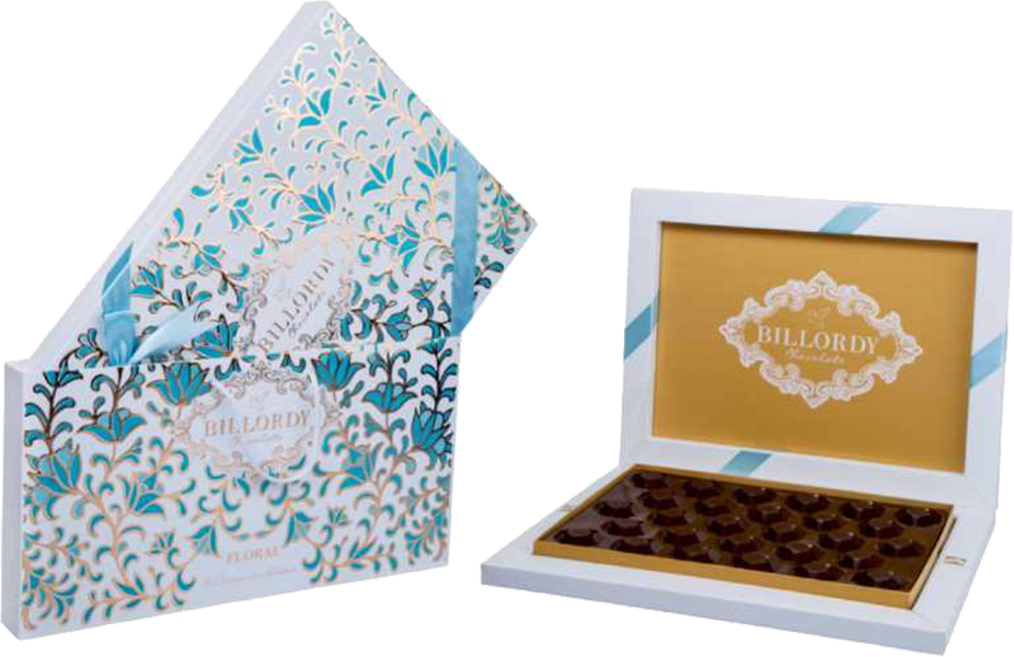 Конфеты Биллорди Флорал ассорти с карамельной и ореховой начинкой 0.215&nbsp;л