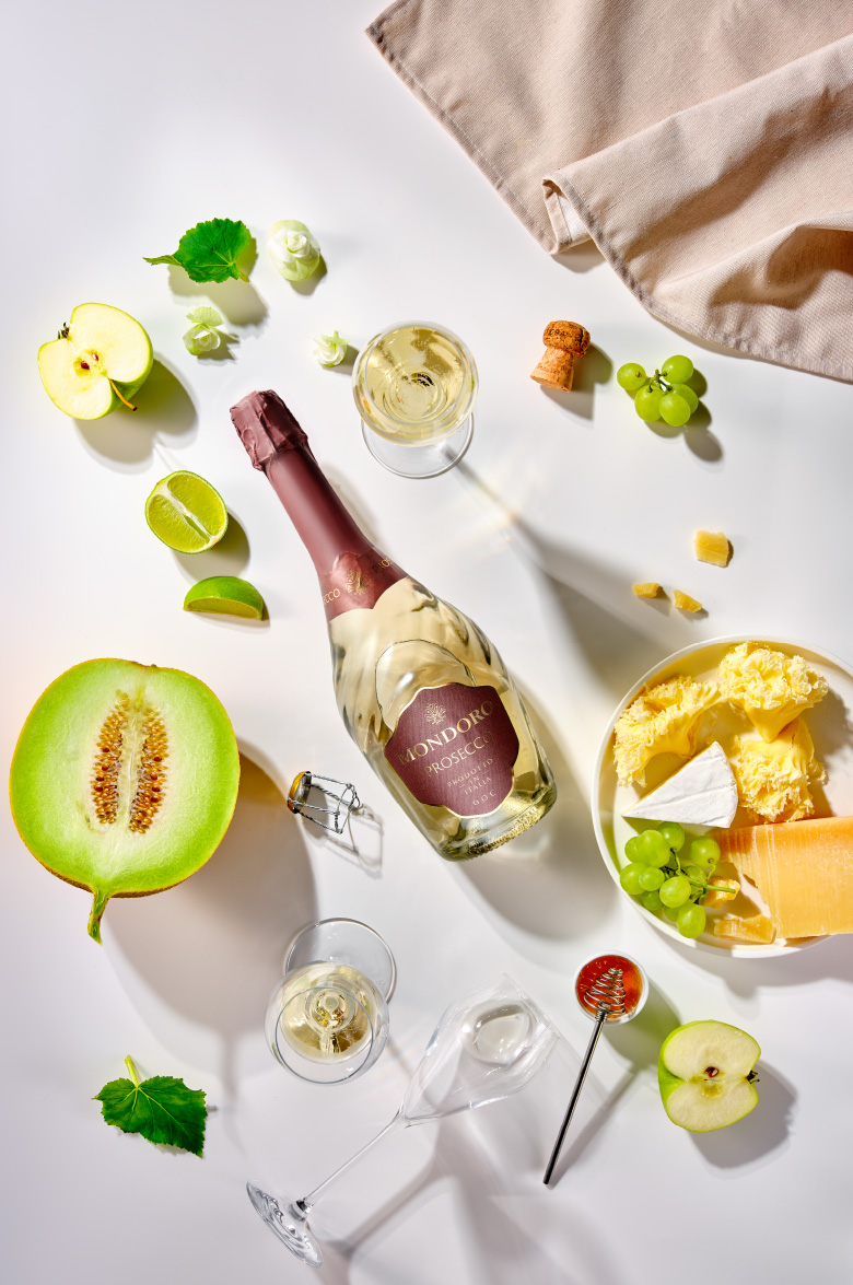 Игристое вино белое сухое Mondoro Prosecco DOC Campari 0.75 л (Мондоро ...