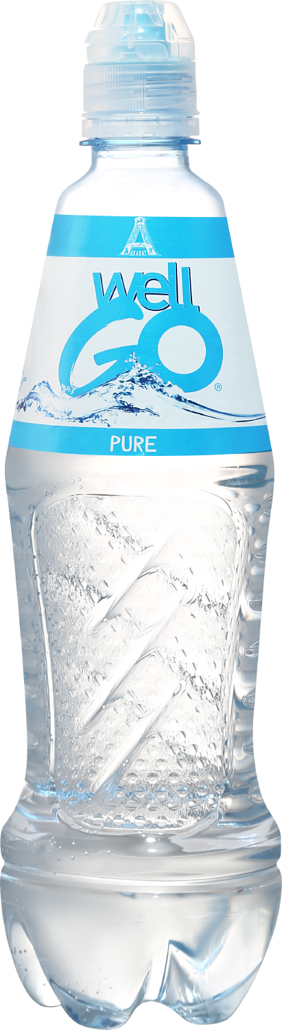 Вода негазированная питьевая столовая Велл Гоу (ПЭТ) 0.68 л