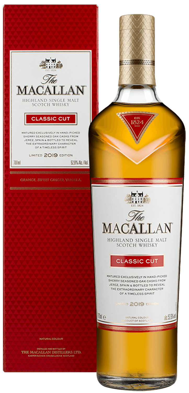 Macallan Classic Cut Limited Edition Highland single malt scotch whisky (gift box)