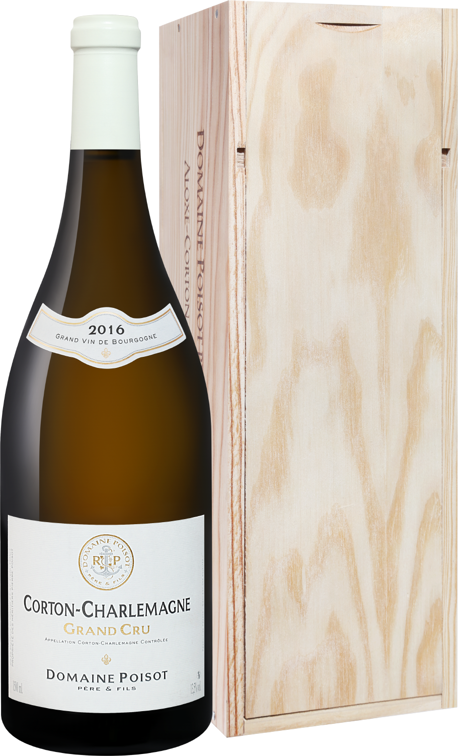 Corton-Charlemagne Grand Cru AOC Domaine Poisot Pere and Fils (gift box)