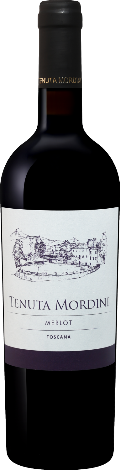 Мерло Тоскана IGT Тенута Мордини 2017 0.75&nbsp;л