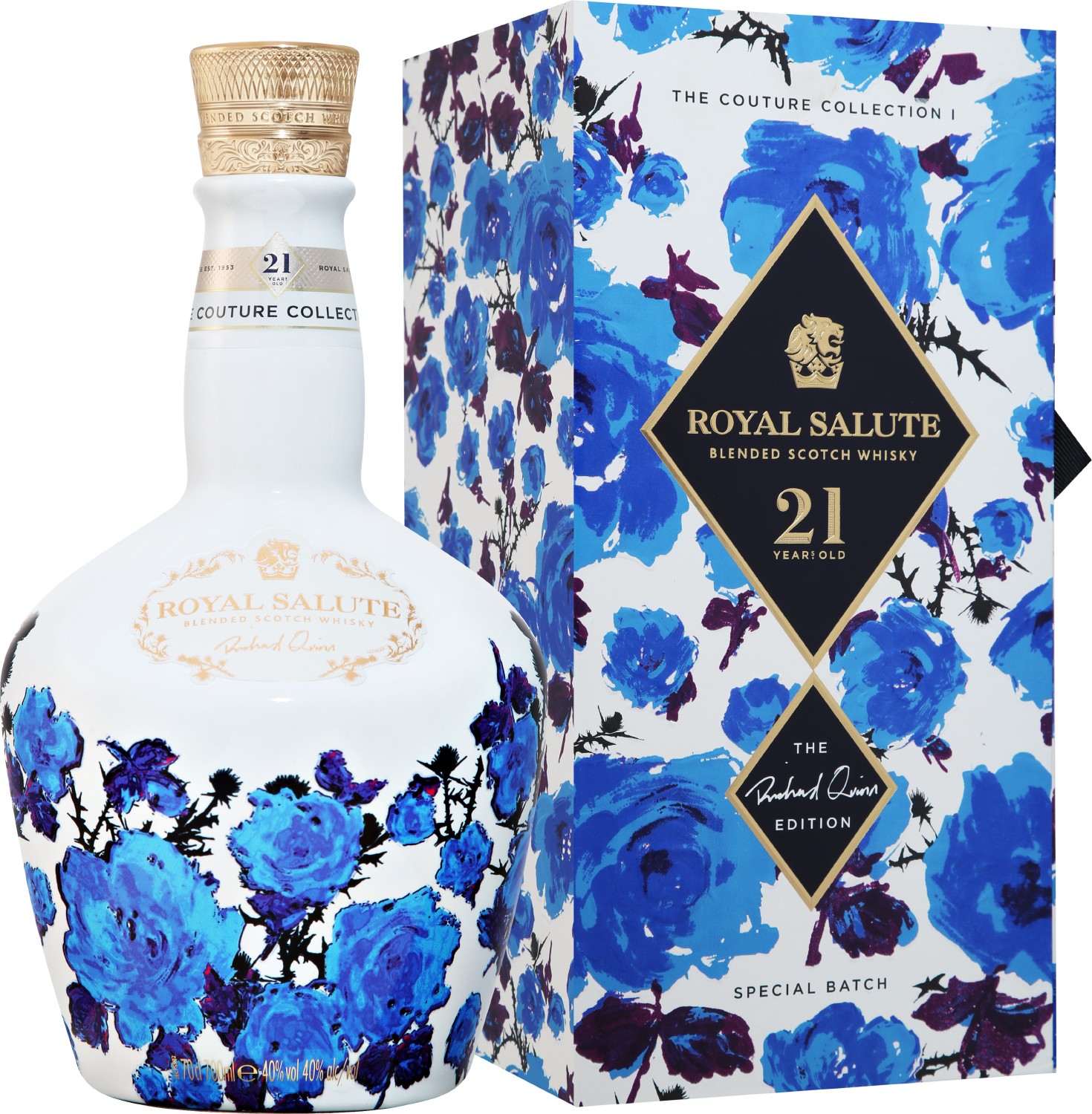 Royal Salute Couture Collection Richard Quinn White Blended Scotch Whisky 21 y.o. (gift box)