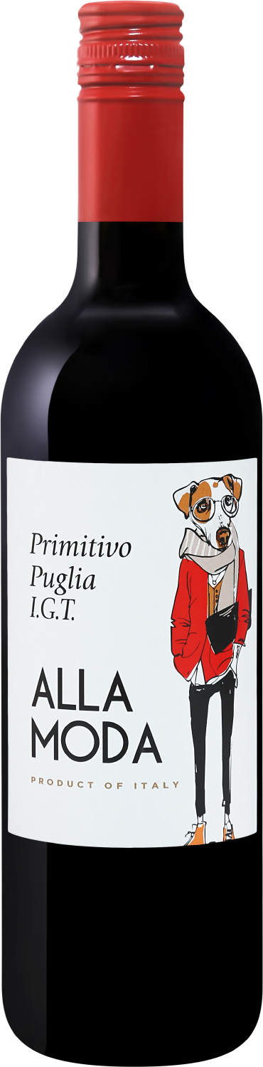 Alla Moda Primitivo Puglia IGT San Matteo gran passione appassimento organic wine puglia igt botter