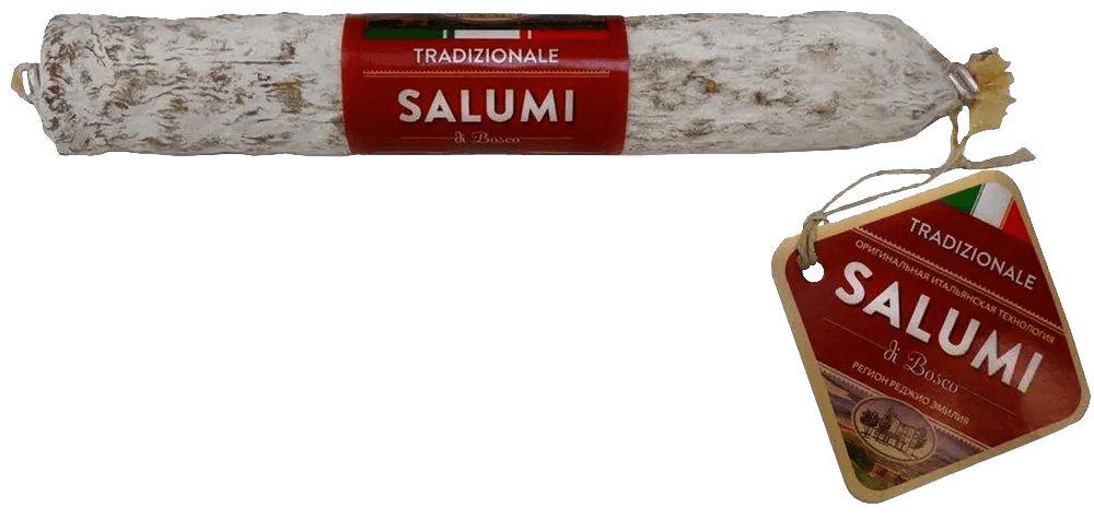 Салюми ди Боско Традиционная колбаса сыровяленная полусухая 200г