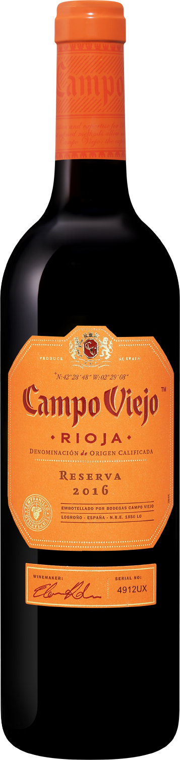 Резерва Риоха DOCa Кампо Вьехо 2016 0.75&nbsp;л