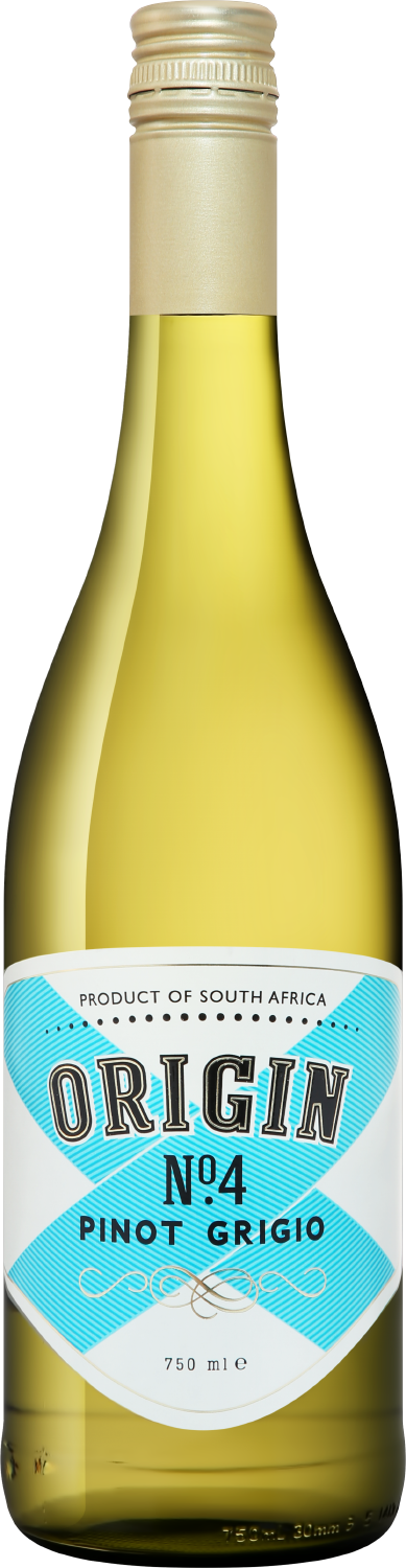 Ориджин №4 Пино Гриджо Вестерн Кейп WO Ориджин Вайн 2023 0.75&nbsp;л