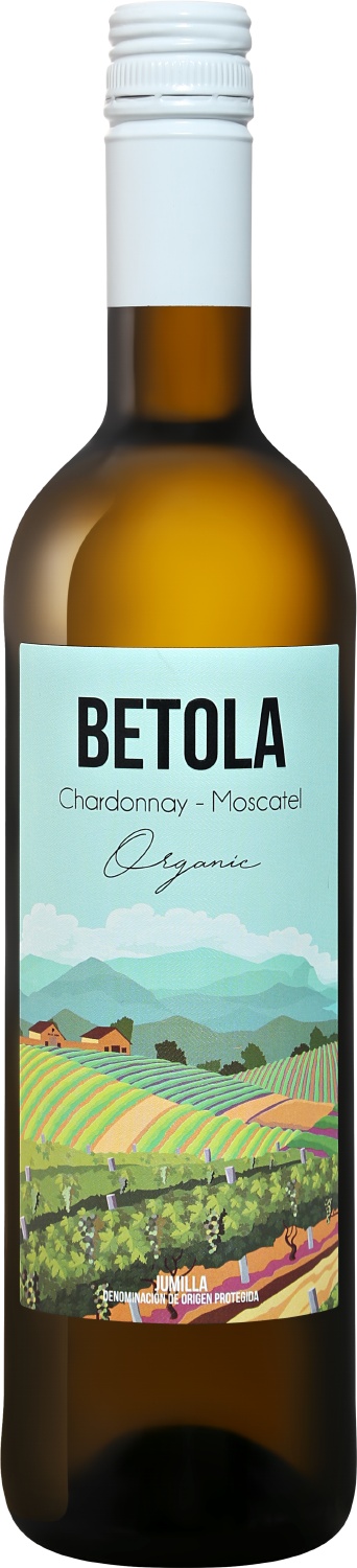 Betola Chardonnay-Moscatel Organic Jumilla DOP Pio del Ramo d chardonnay macabeo organic neleman