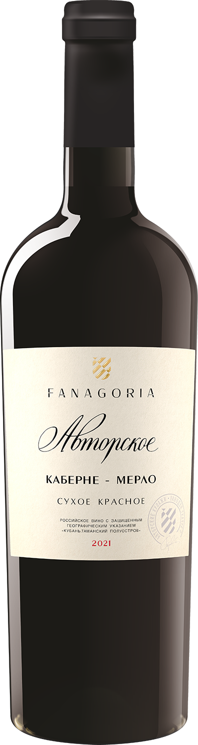 Авторское Каберне-Мерло Фанагория 0.75&nbsp;л