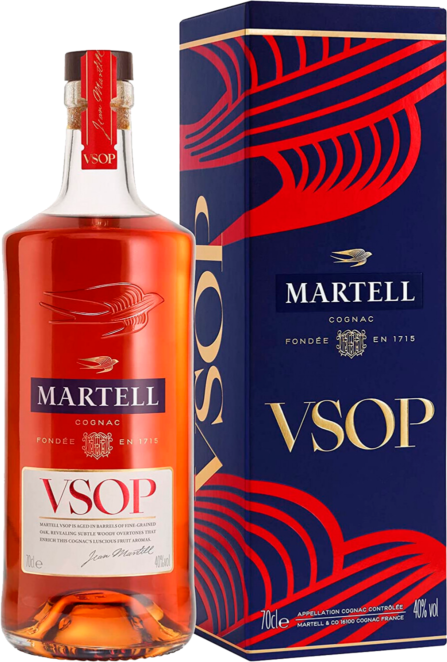 Martell VSOP (gift box) martell single distillery vs gift box