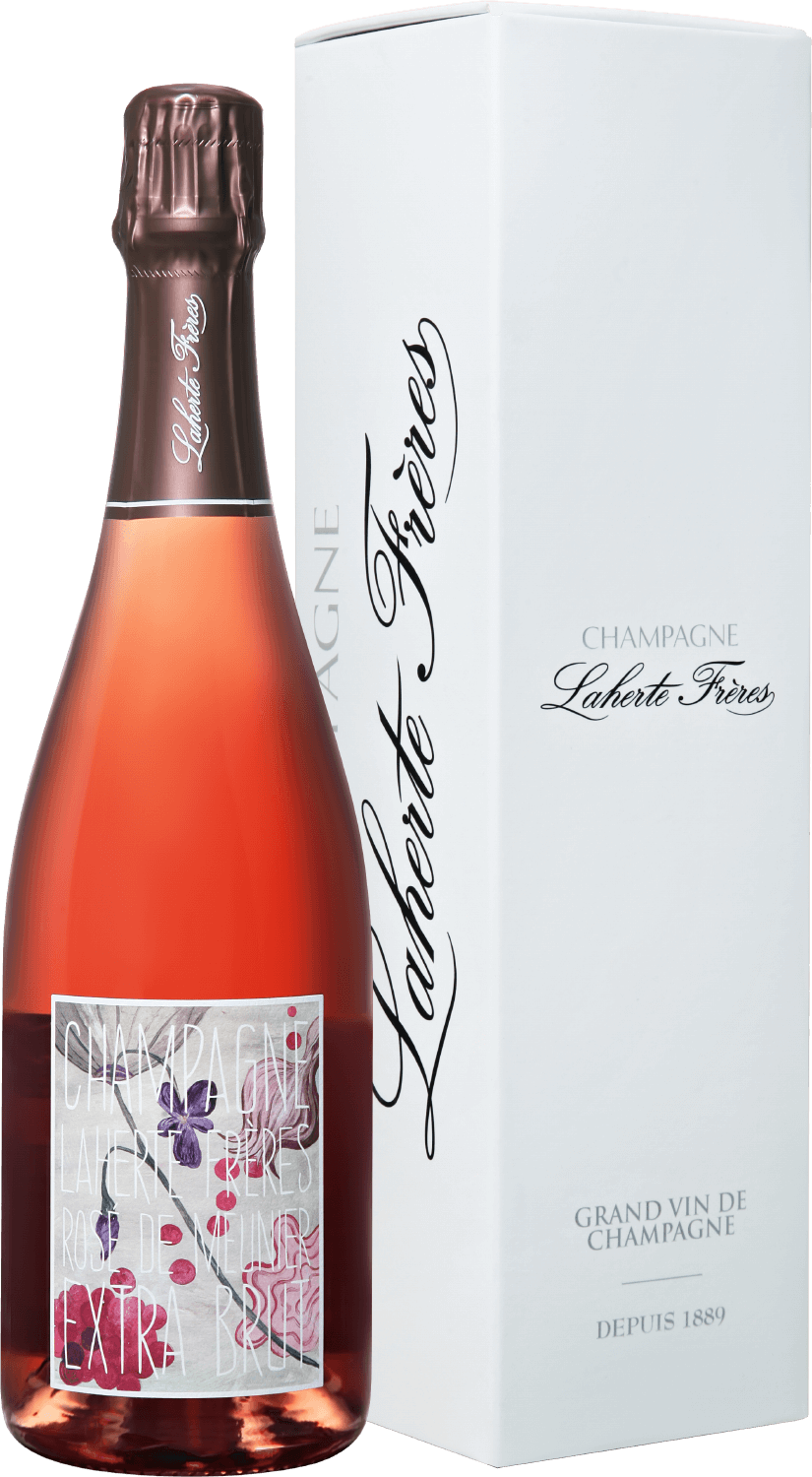 Rosé de Meunier Extra Brut Champagne AOС Laherte Freres (gift box)