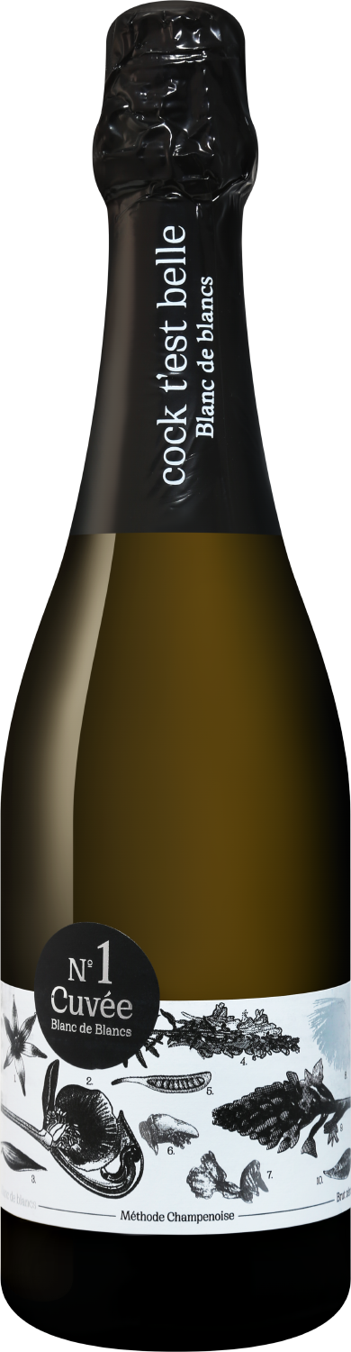 Cock t’est belle. Chardonnay. Cuvee №1 Blanc de blanc