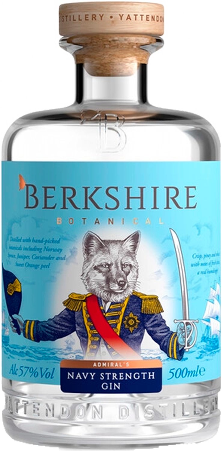 Беркшир Ботаникал Неви Стренгс Джин 0.5&nbsp;л