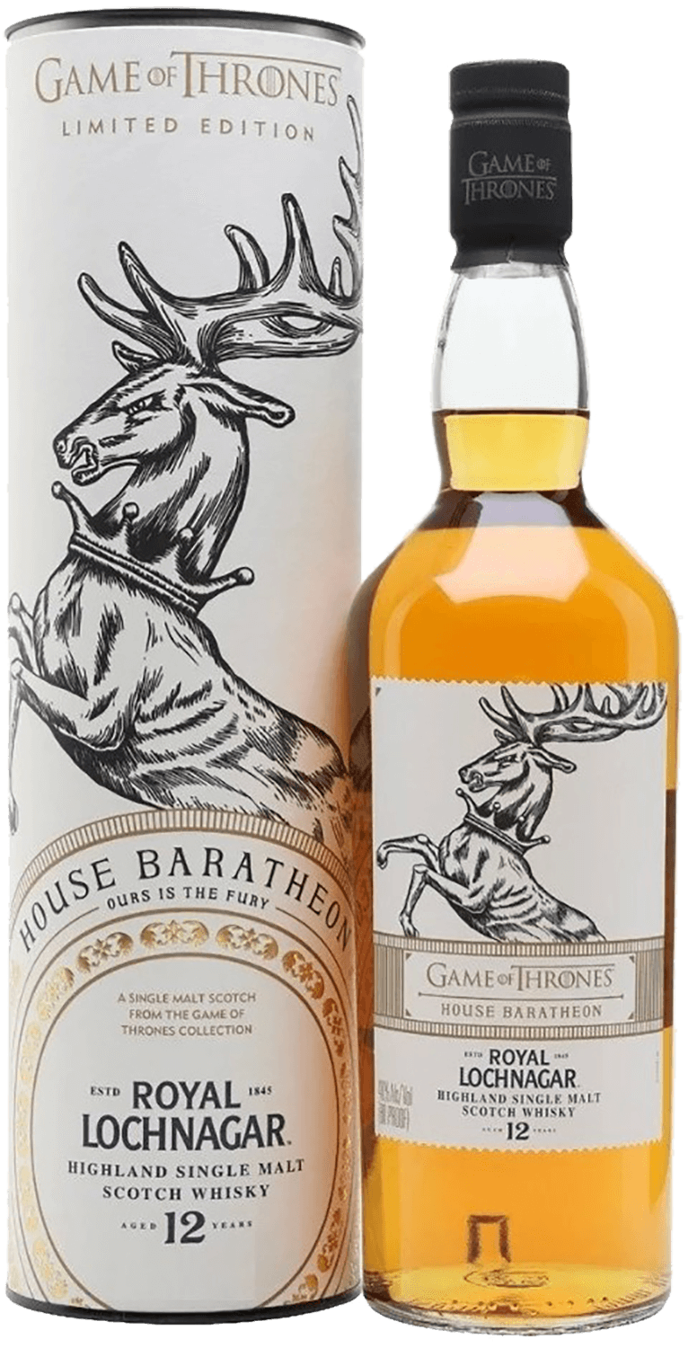 Game of Thrones House Baratheon Royal Lochnagar 12 y.o. Single Malt Scotch Whisky (gift box) game of thrones house tyrell clynelish reserve single malt scotch whisky gift box