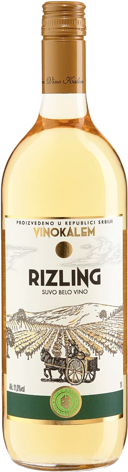 Рислинг Сухое Вино Калем 1&nbsp;л