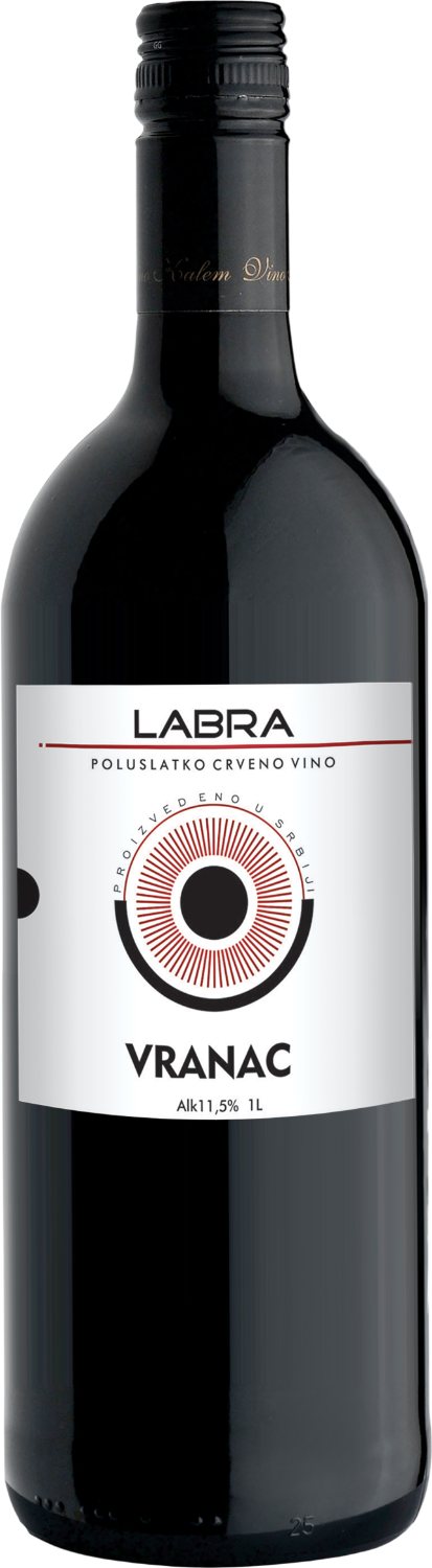 Лабра Вранац Вино Калем 2023 1&nbsp;л