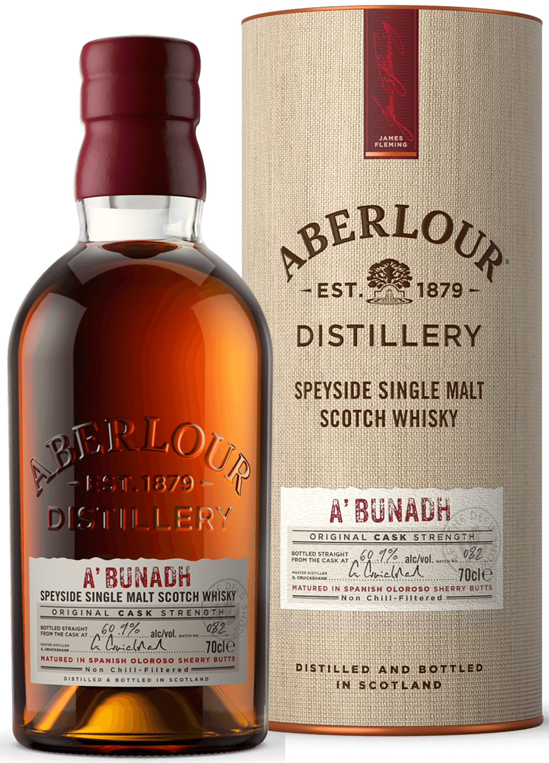 Aberlour A'bunadh Single Malt Scotch Whisky (gift box) speymhor single malt scotch whisky gift box