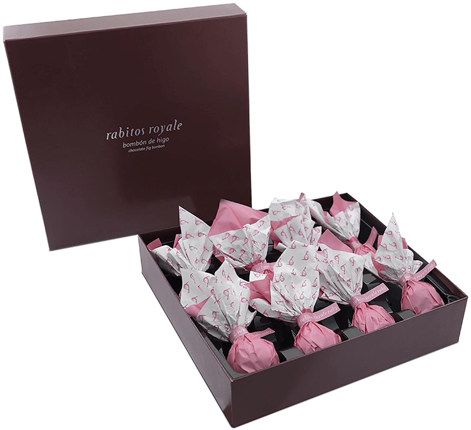 Инжир в рубиновом шоколаде с начинкой и ликером Марк де Кава Рабитос Рояль 142г