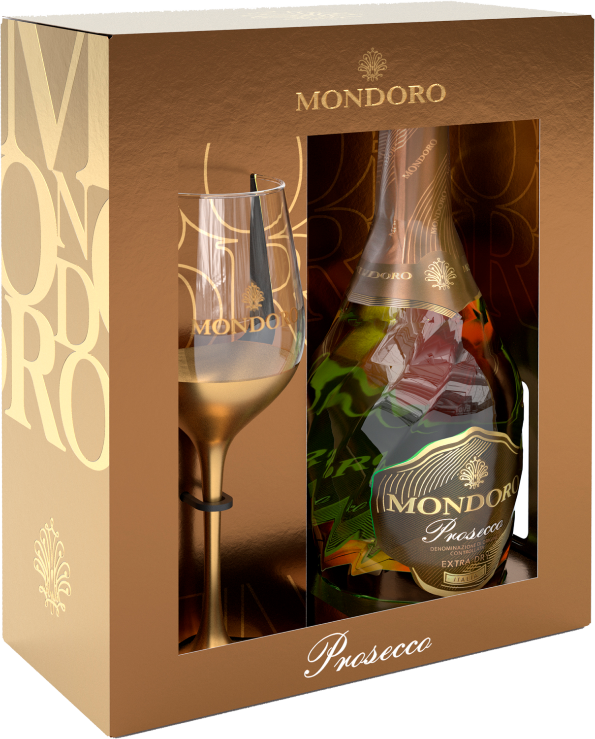 Mondoro Prosecco DOC Campari (gift box with glass)