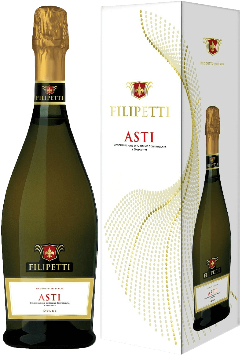 Филипетти Асти DOCG в подарочной упаковке 0.75&nbsp;л