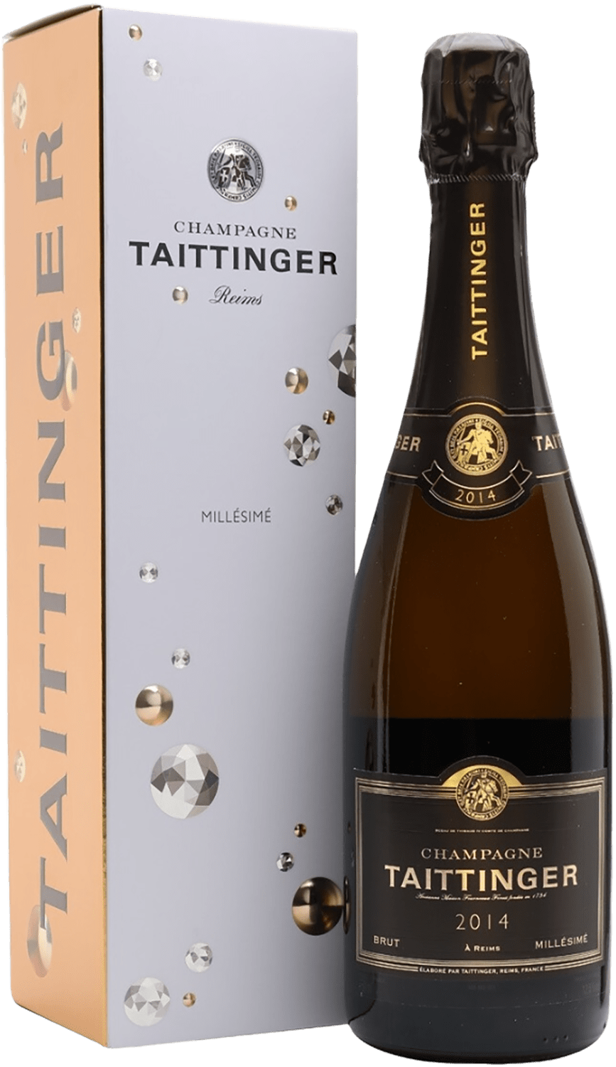 Taittinger Millesime Brut Champagne AOC (gift box) ultradition brut champagne aoс laherte freres gift box