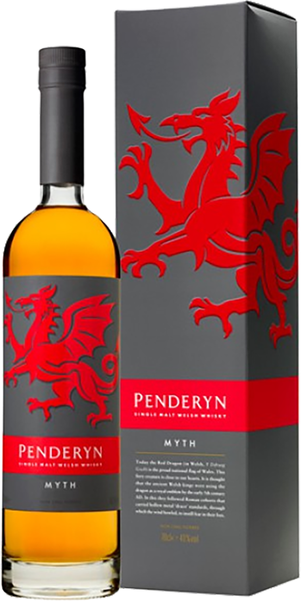 Penderyn Myth Single Malt Welsh Whisky (gift box)