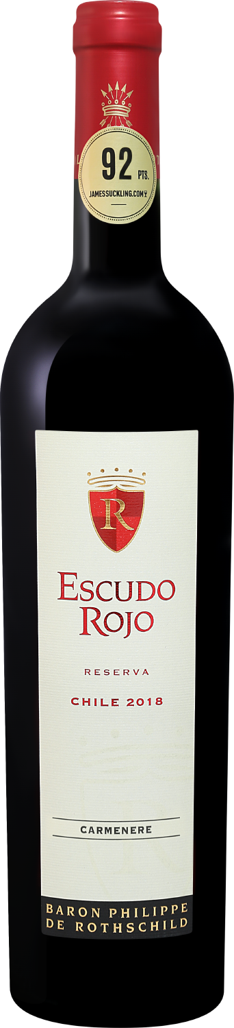 Escudo Rojo Carmenere Reserva Colchagua Valley DO Baron Philippe de Rothschild franco colchagua valley do vina maquis